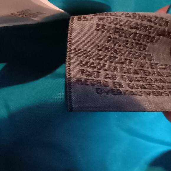 Vintage LizWear Liz Claiborne Women's Wool Blend Jacket Turquoise Size 14 Casual - Picture 11 of 12